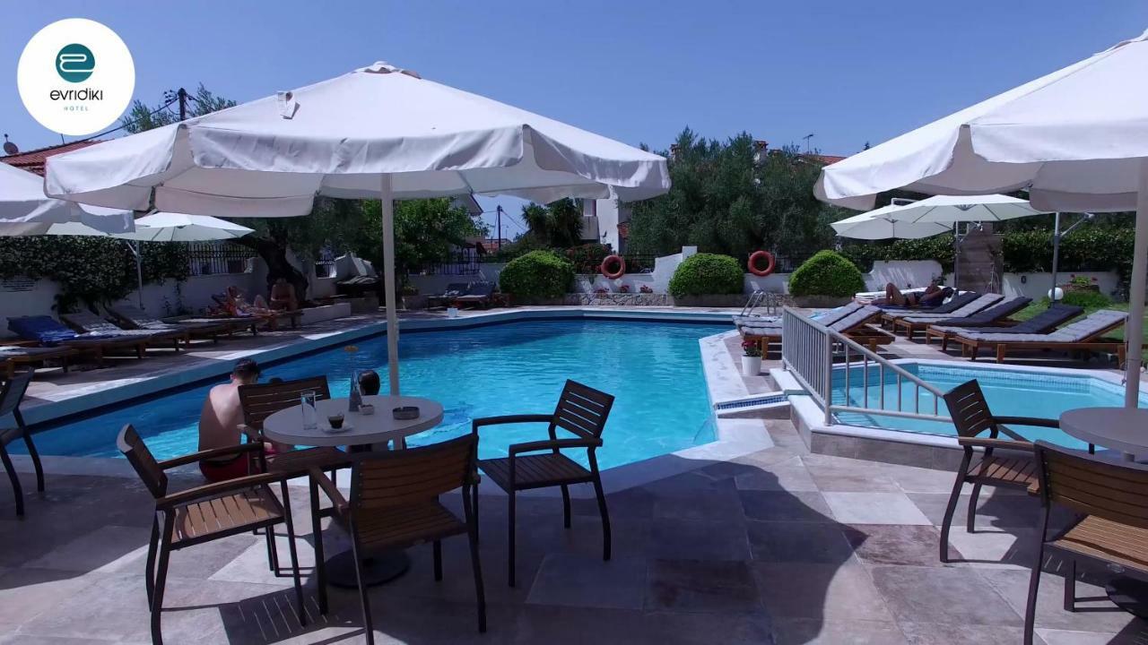 Evridiki Hotel Скала-Фуркас Экстерьер фото