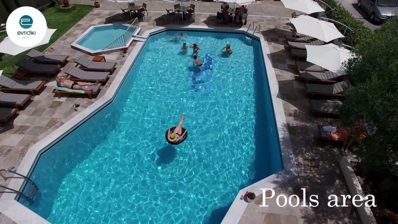 Evridiki Hotel Скала-Фуркас Экстерьер фото
