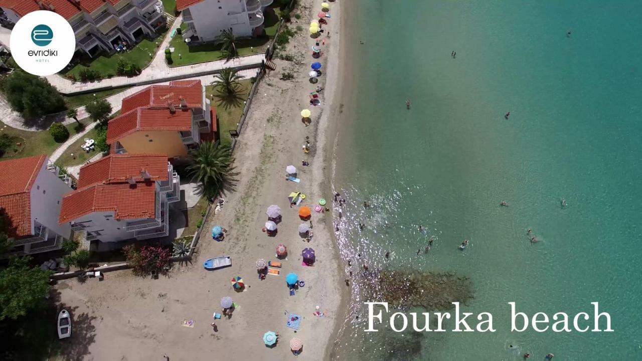Evridiki Hotel Скала-Фуркас Экстерьер фото
