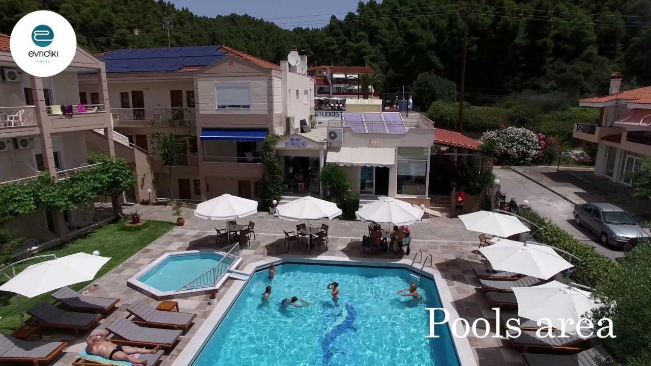 Evridiki Hotel Скала-Фуркас Экстерьер фото