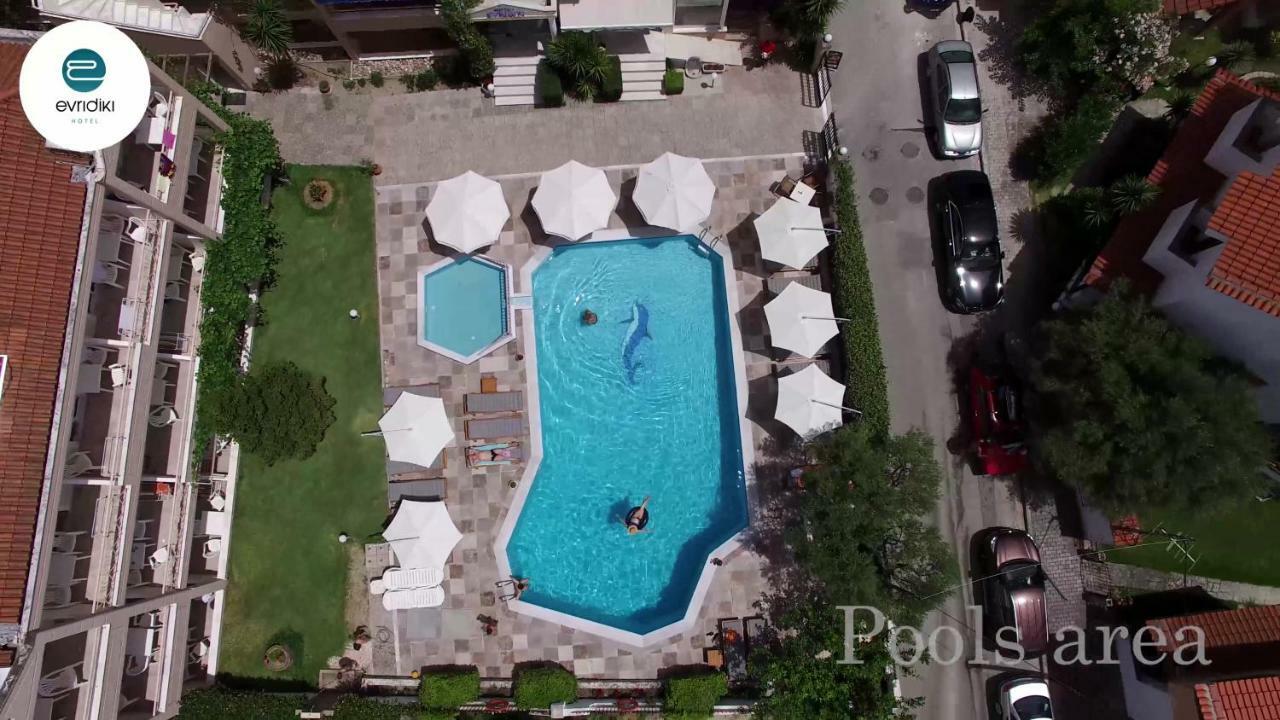 Evridiki Hotel Скала-Фуркас Экстерьер фото